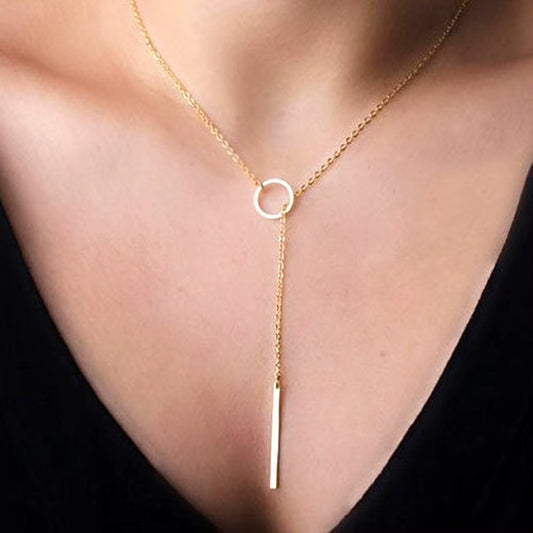 Gold ring chain