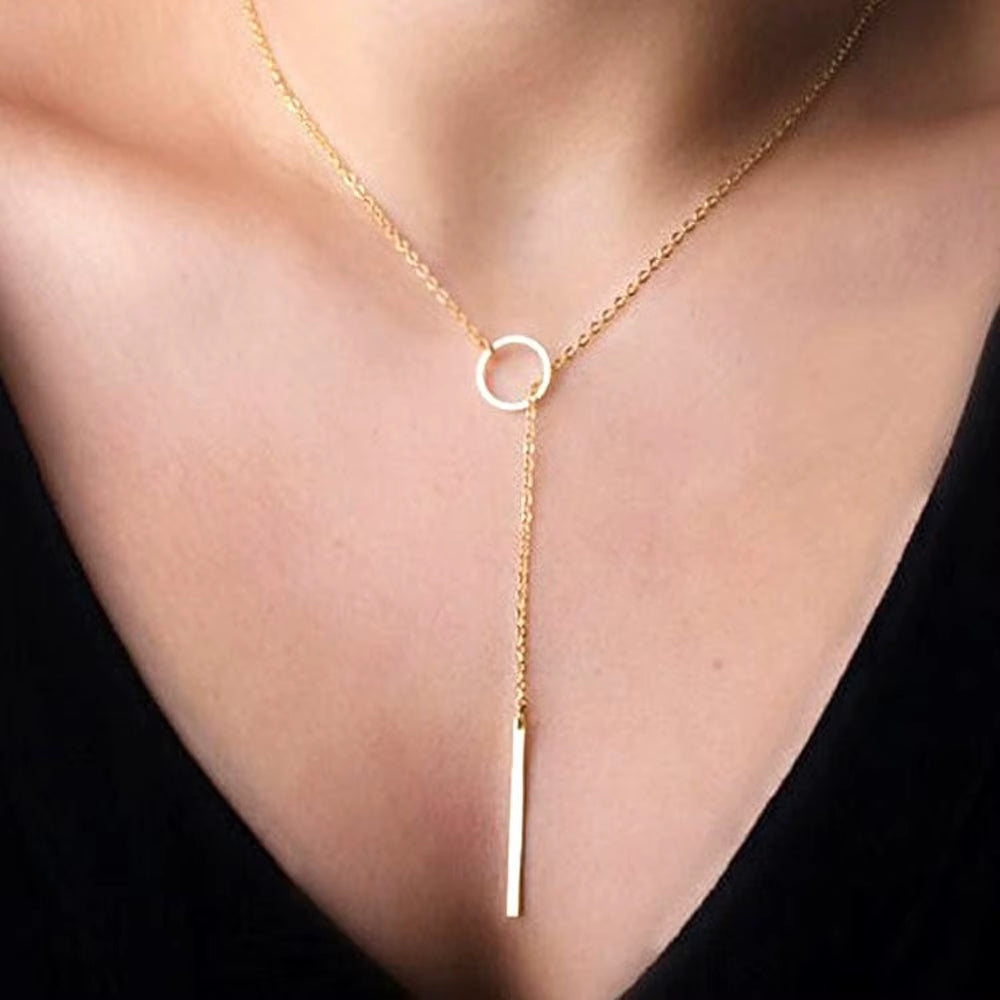 Gold ring chain